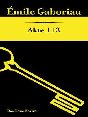 cover image of Akte 113